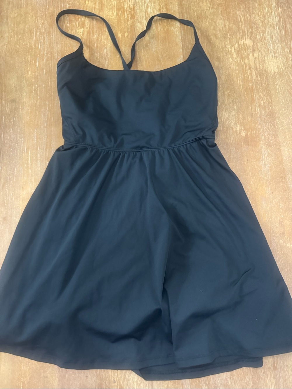 Gilly Hicks Black Sleeveless Mini Skater Dress